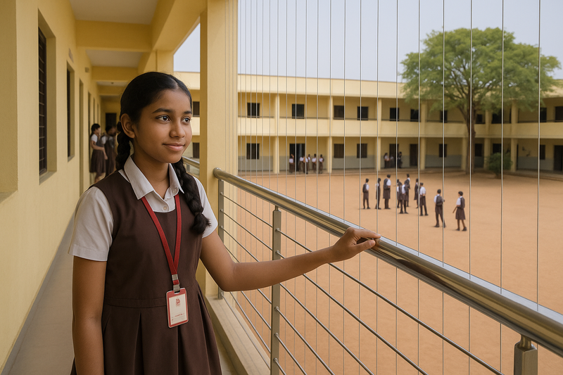School Safety Invisible Grills